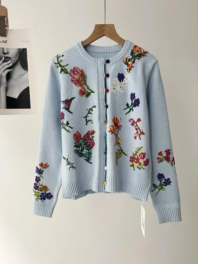 Sahara | Elegante gilet con fiori