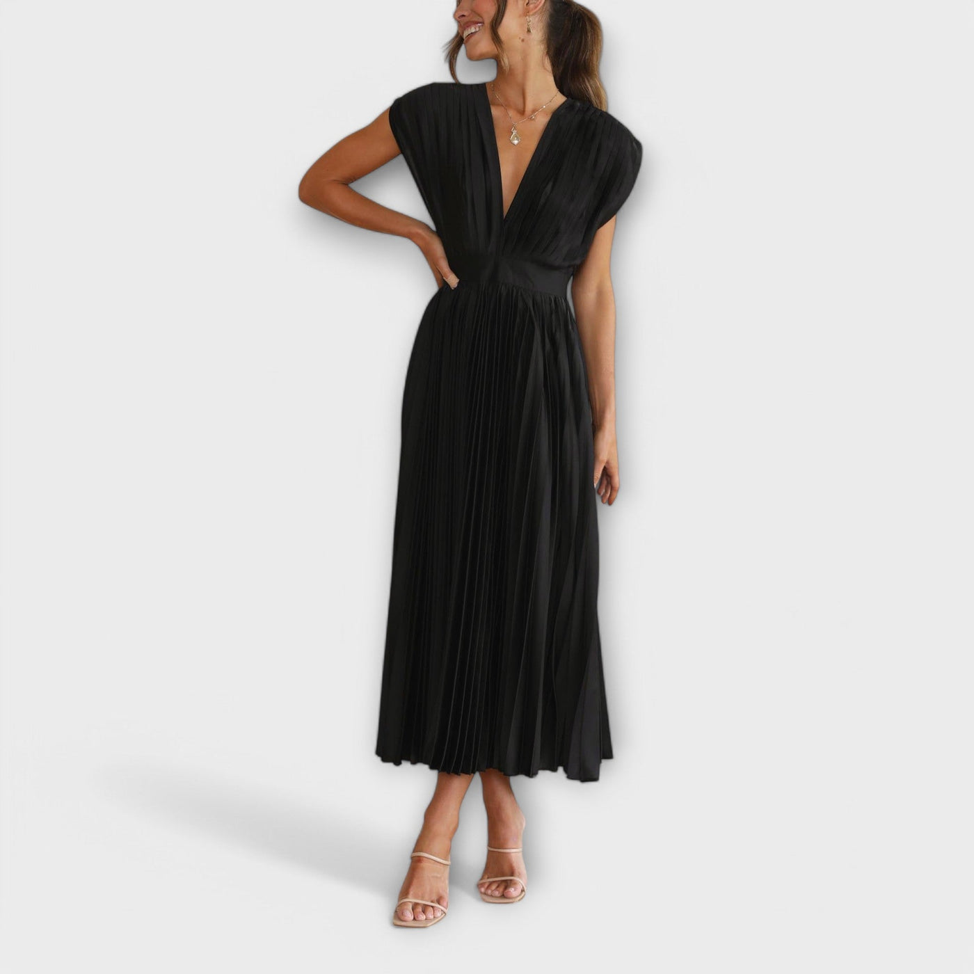 Giulia™ | Abito plissettato elegante