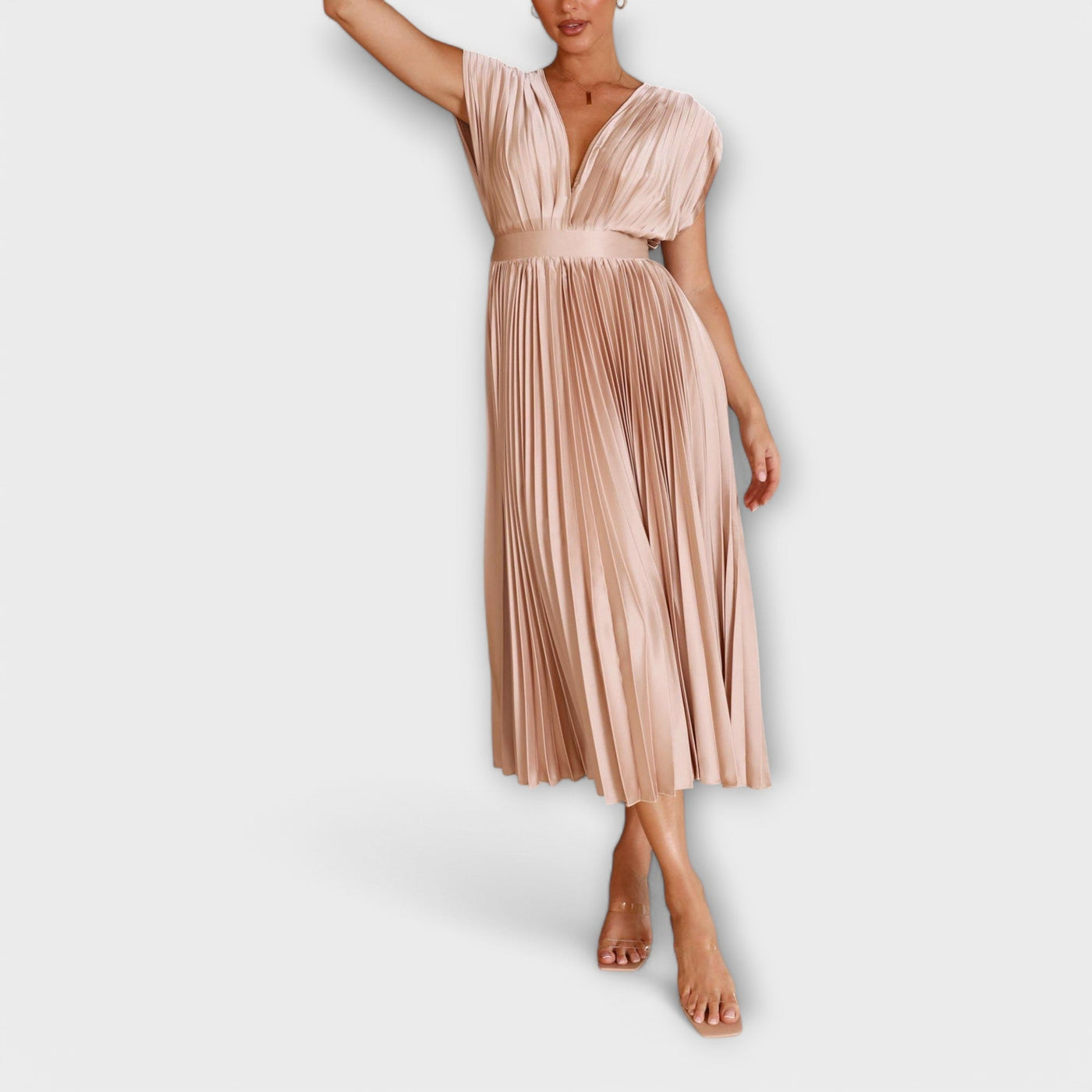 Giulia™ | Abito plissettato elegante
