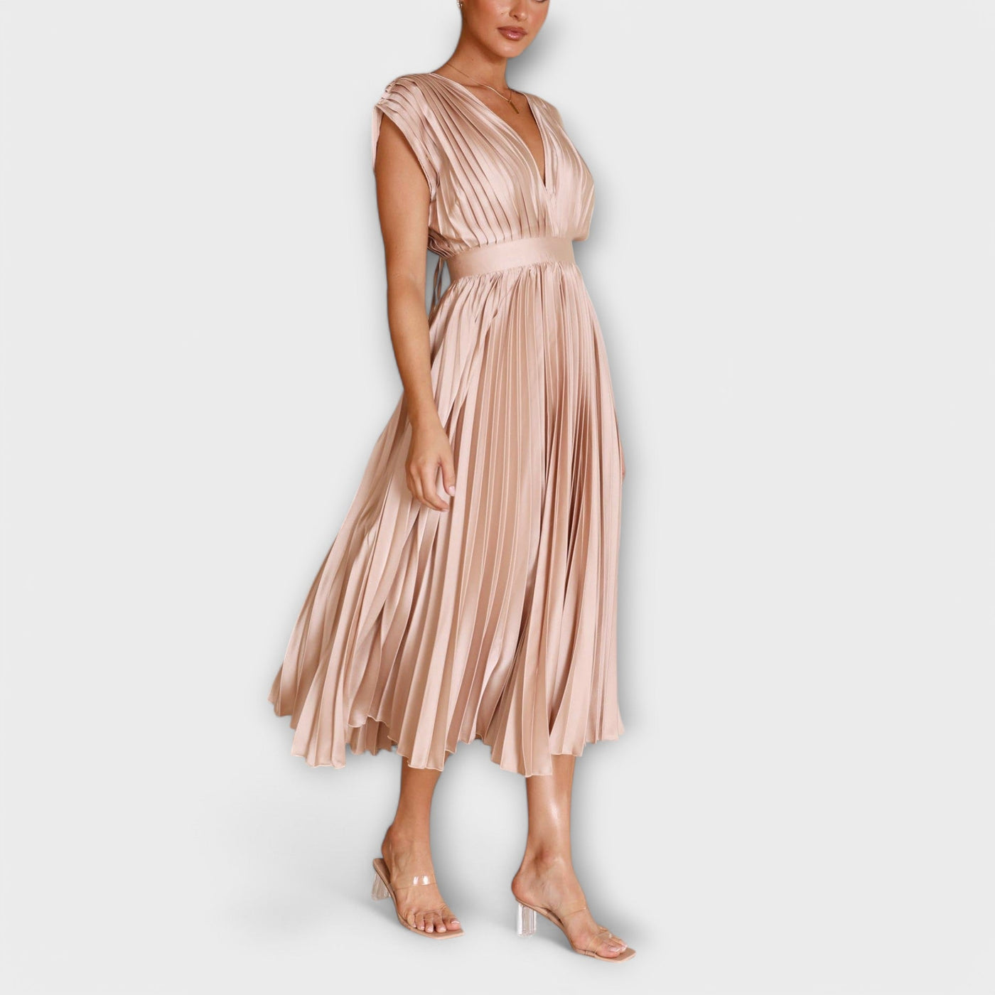 Giulia™ | Abito plissettato elegante
