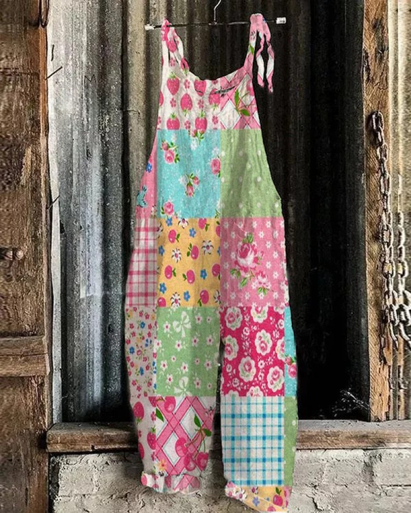 Tuta Floreale Bohemien – Stile Senza Sforzo e Comfort Tutto il Giorno