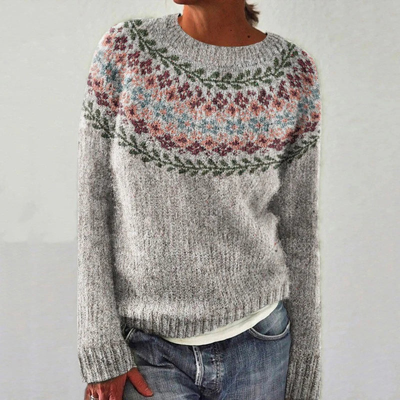 Silvana™ - Confortable Pull Rétro