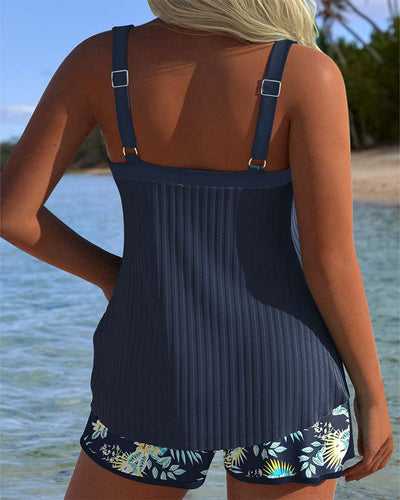 Bianca | elegante Tankini a motivi floreali