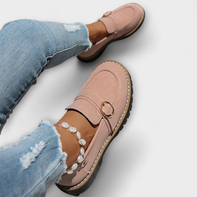 Lora – Mocassini Casual con Punta Tonda