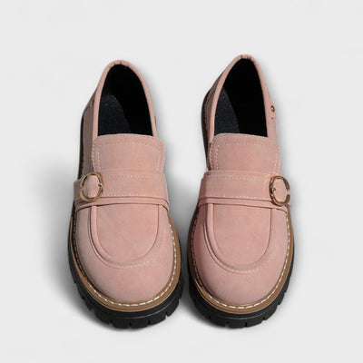 Lora – Mocassini Casual con Punta Tonda