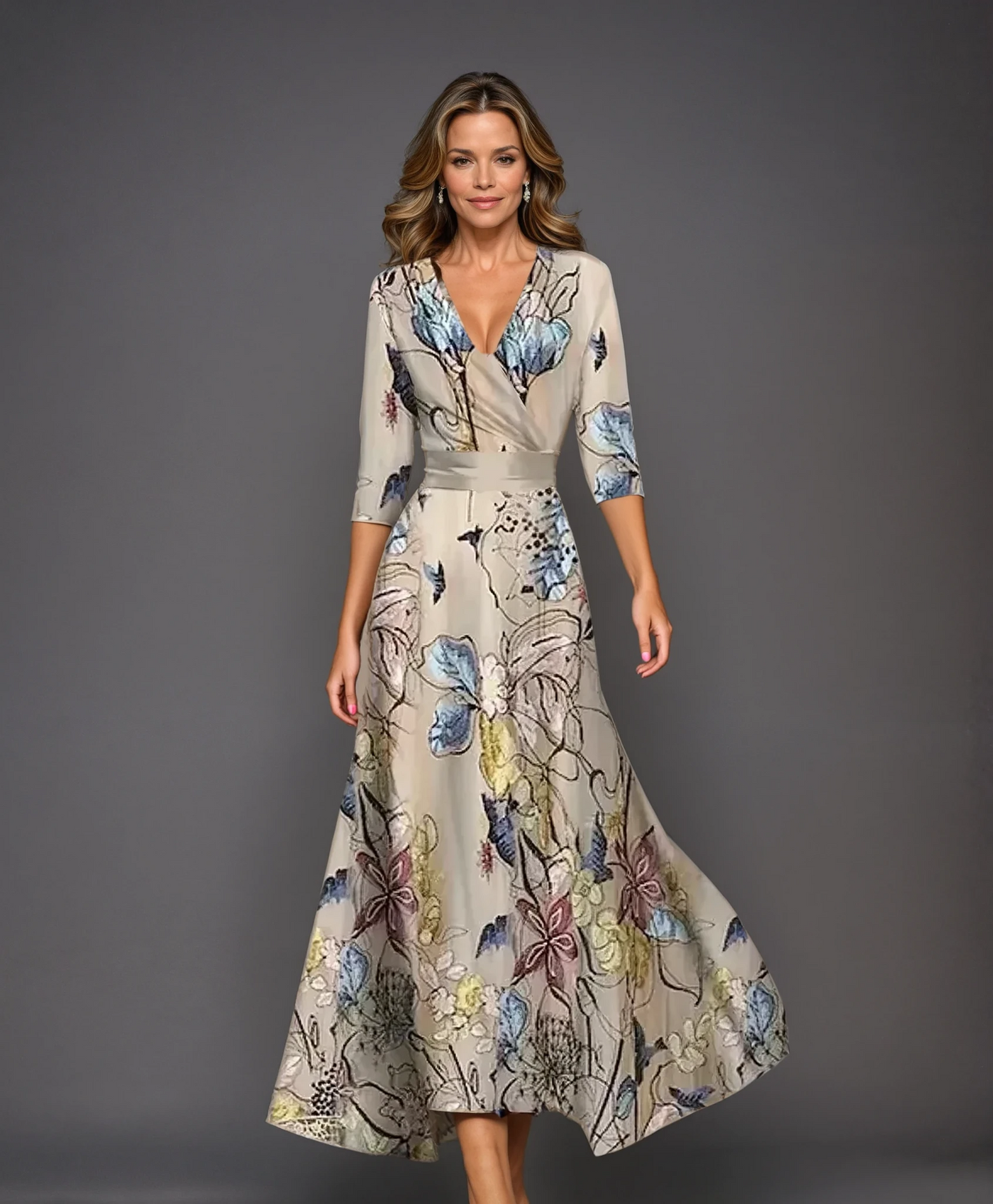 Yssa | Elegante Abito Floreale