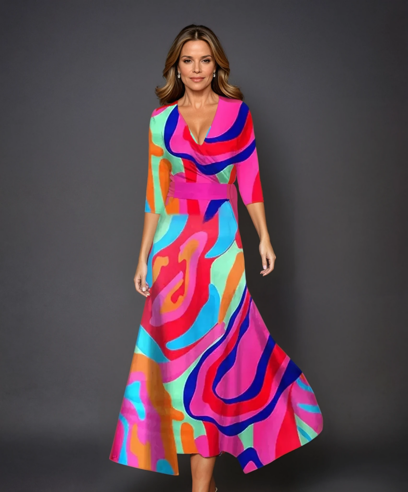 Yssa | Elegante Abito Floreale