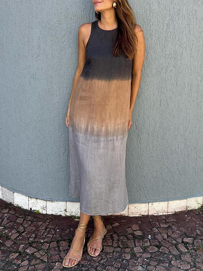 Aurelia™ | Abito Elegante con Stampa Naturale