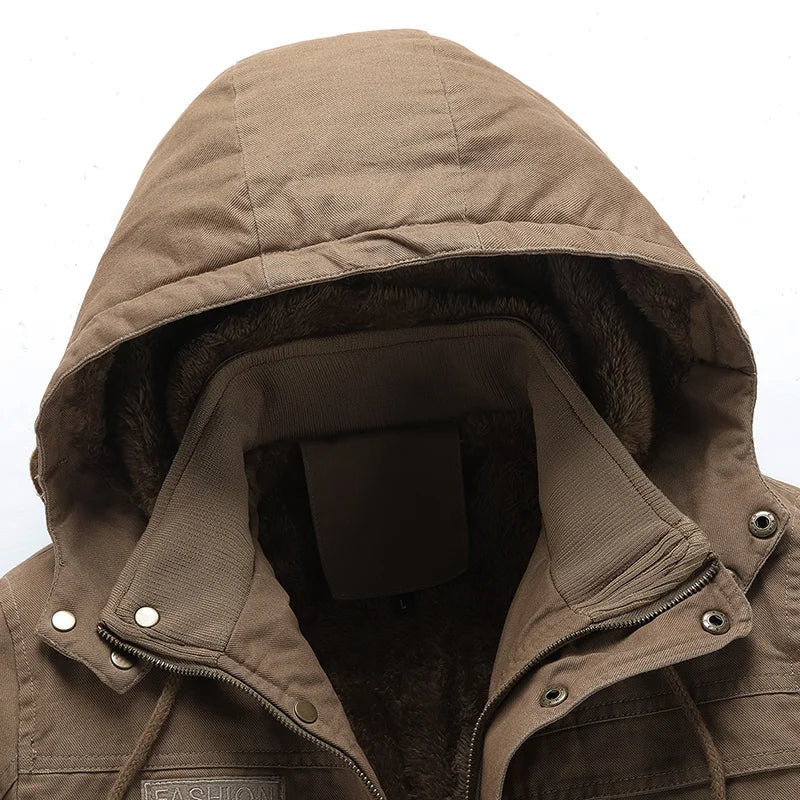 Giacca in cotone casual per la stagione invernale