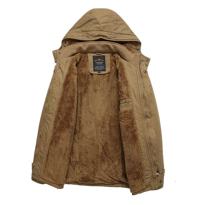 Elegante giacca invernale imbottita in cotone di alta qualità