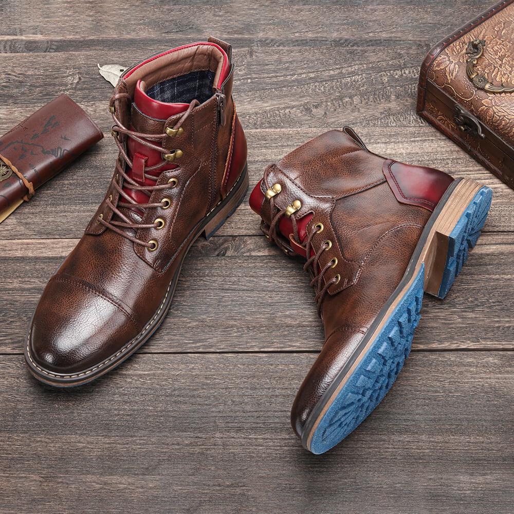 Ethan | Artisanal Leather Oxford Boots