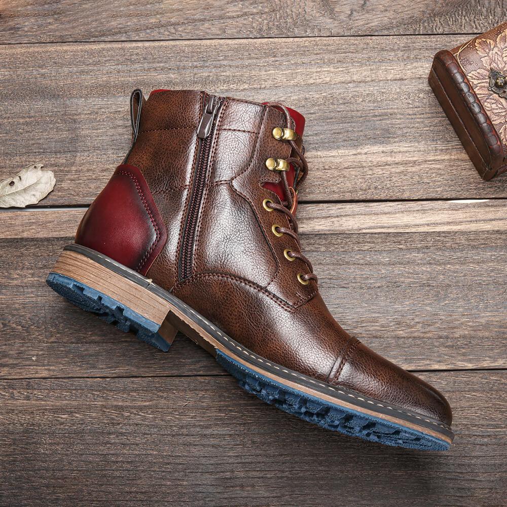 Ethan | Artisanal Leather Oxford Boots