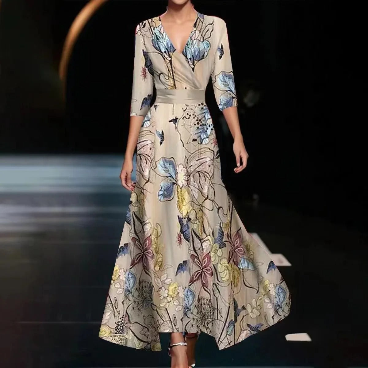 Yssa | Elegante Abito Floreale