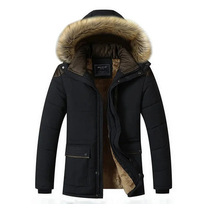 Giacca invernale elegante in fleece imbottito